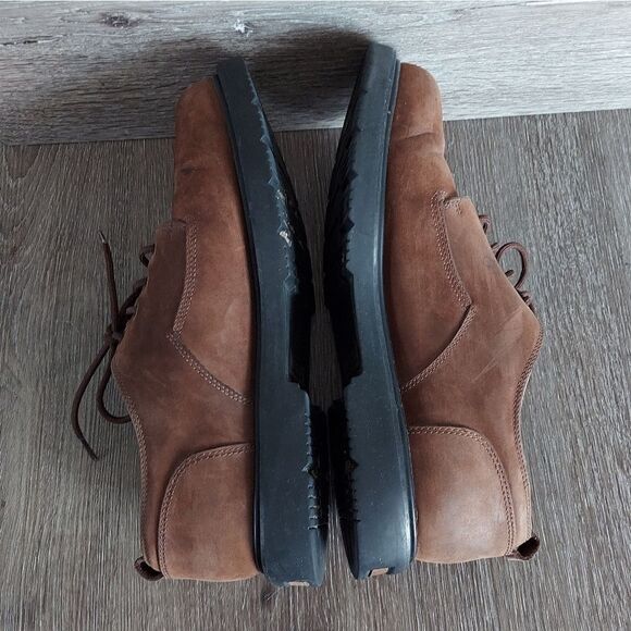 Timberland Stormbuck Waterproof Oxford Shoes Brown Leather 95503 Mens Size 13 main image 6